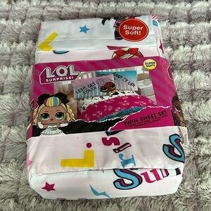Lol SURPRISE Twin sheets set